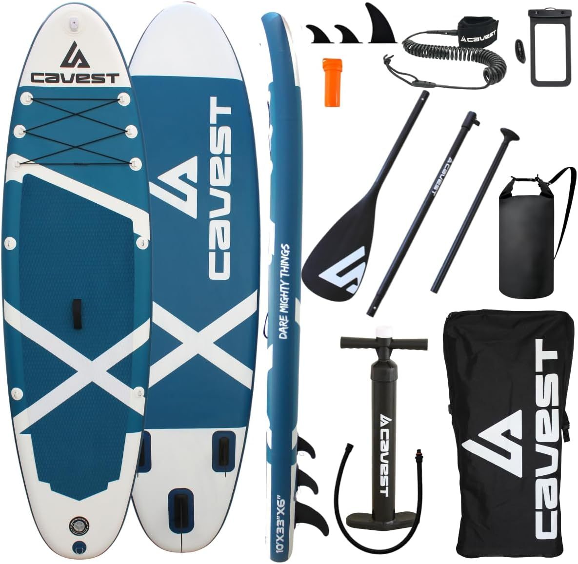 Tavola Paddle Surf gonfiabile con tutti gli accessori inclusi, per adulti e bambini. Alta stabilita. Stand up Paddle Board Sup. Resistente.-Homelyive