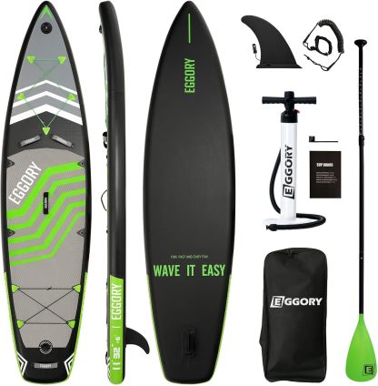 Tavola da surf gonfiabile SUP completa Paddleboard accessori pagaia regolabile, pompa, zaino da viaggio, guinzaglio, borsa impermeabile, tavola per adulti-Homelyive