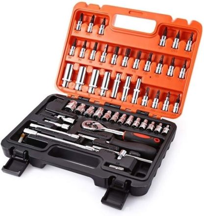 Chiave Satagood Strumenti Automobile Motocicletta Riparazione Auto Cassetta degli Attrezzi Set di Chiavi a cricchetto di precisione Manicotto Giunto Universale Hardware Tool Kit Strumenti di ripa-Homelyive