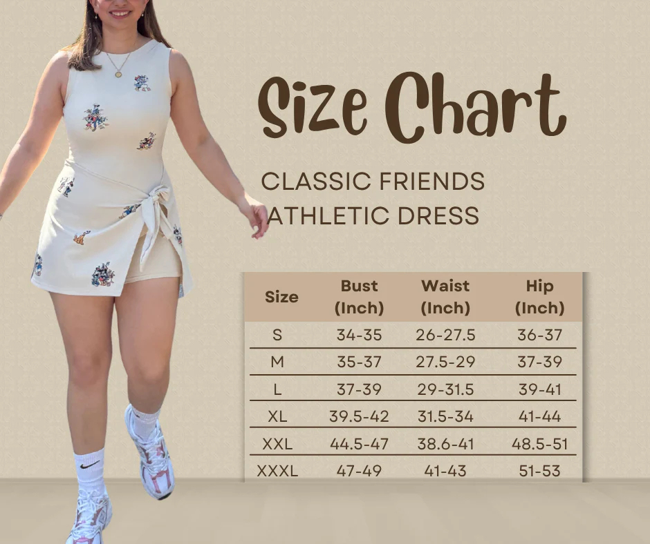 Classic Friends Athletic Dress