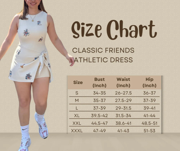 Classic Friends Athletic Dress