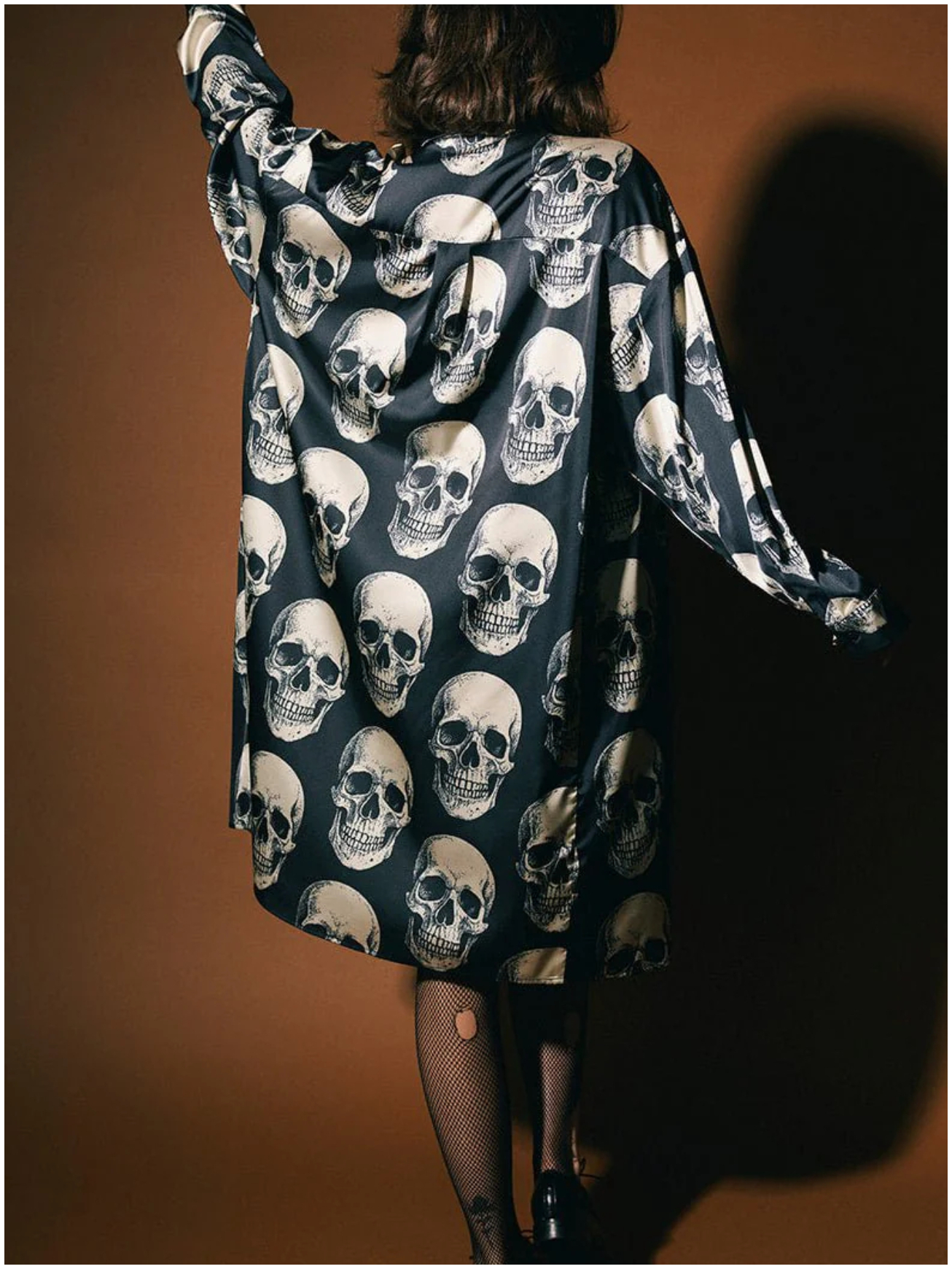 Satin Dress + Duster Set