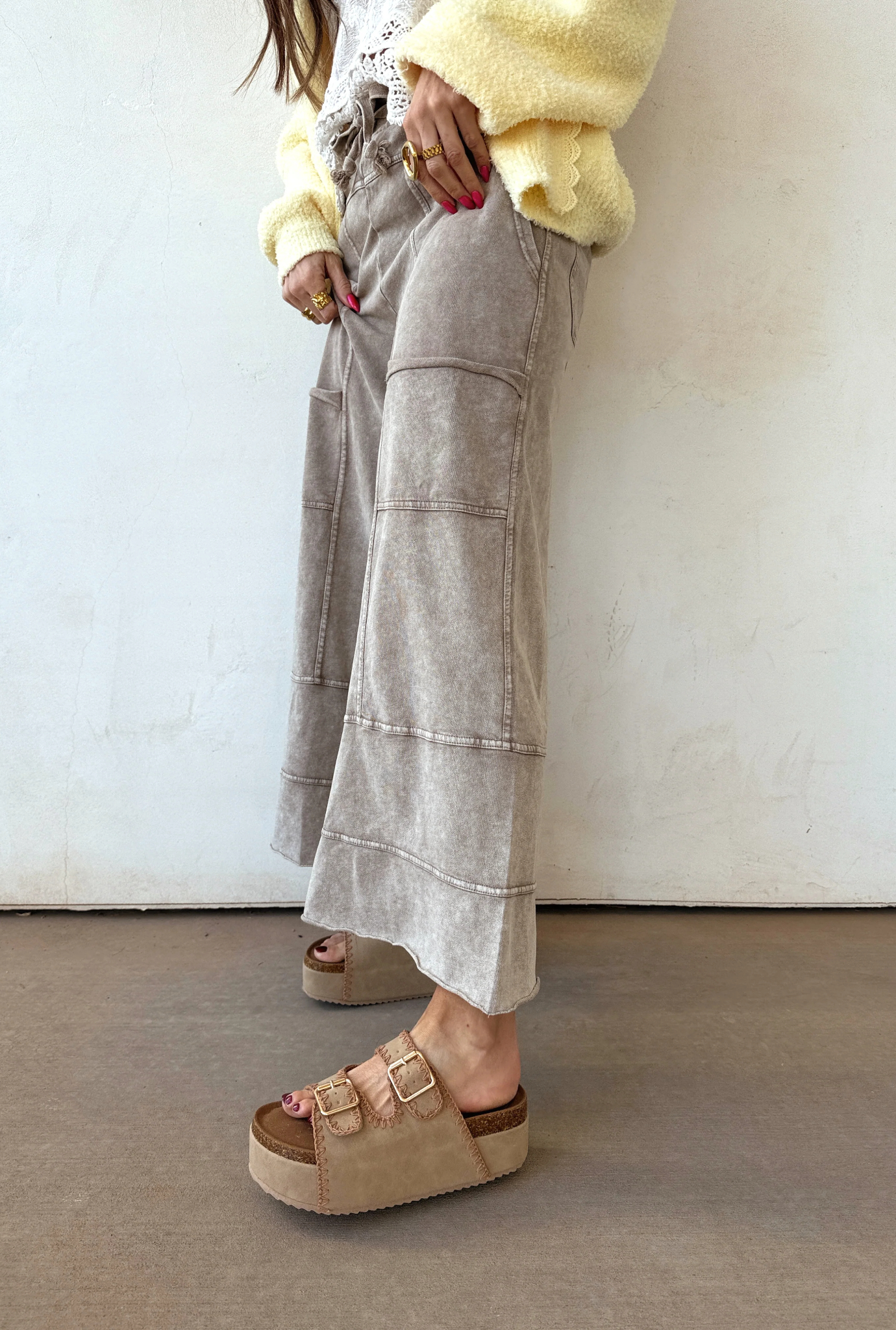 Mellow Mood Wide Leg Pants