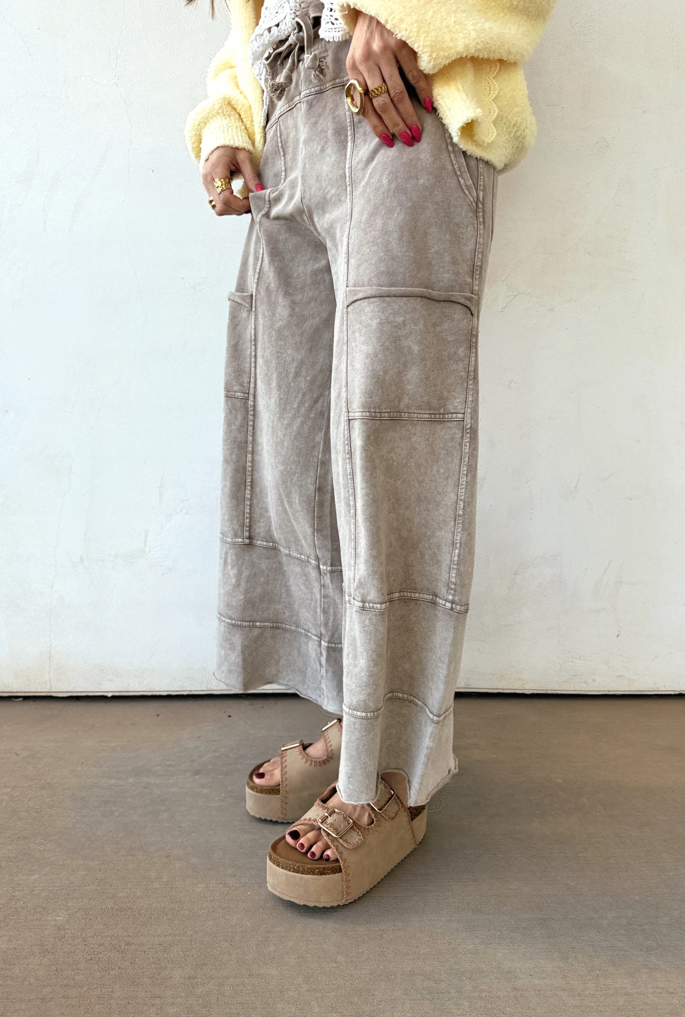 Mellow Mood Wide Leg Pants