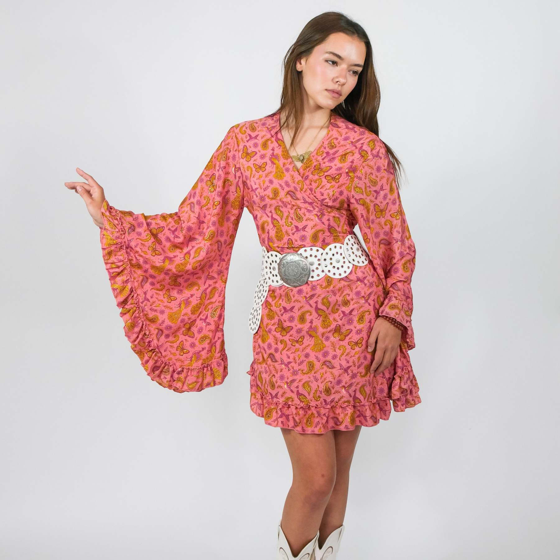 Fairy Meadow Wrap Dress