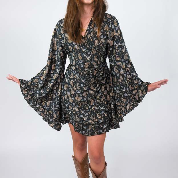 Fairy Meadow Wrap Dress