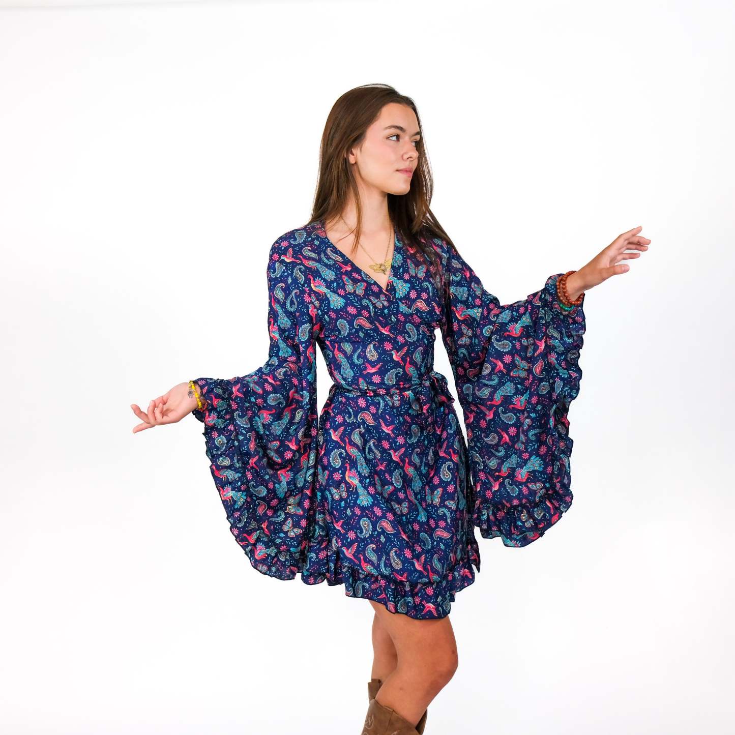 Fairy Meadow Wrap Dress