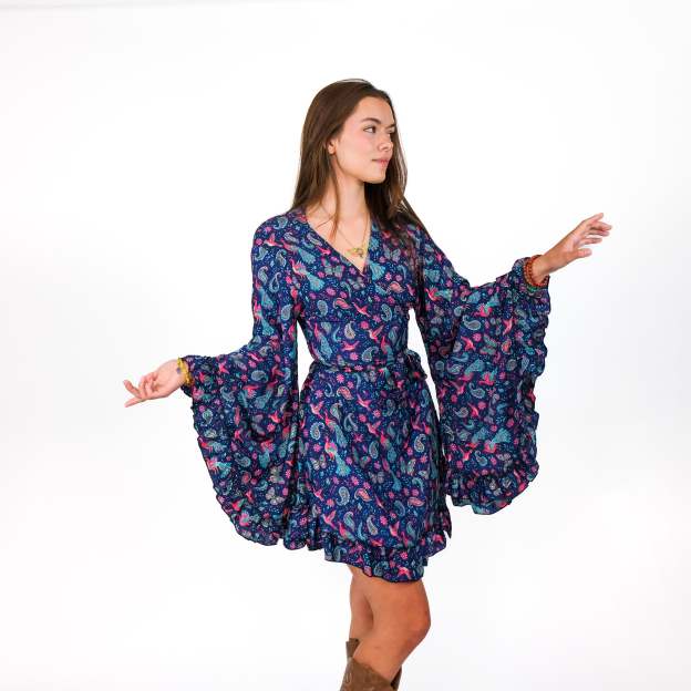 Fairy Meadow Wrap Dress