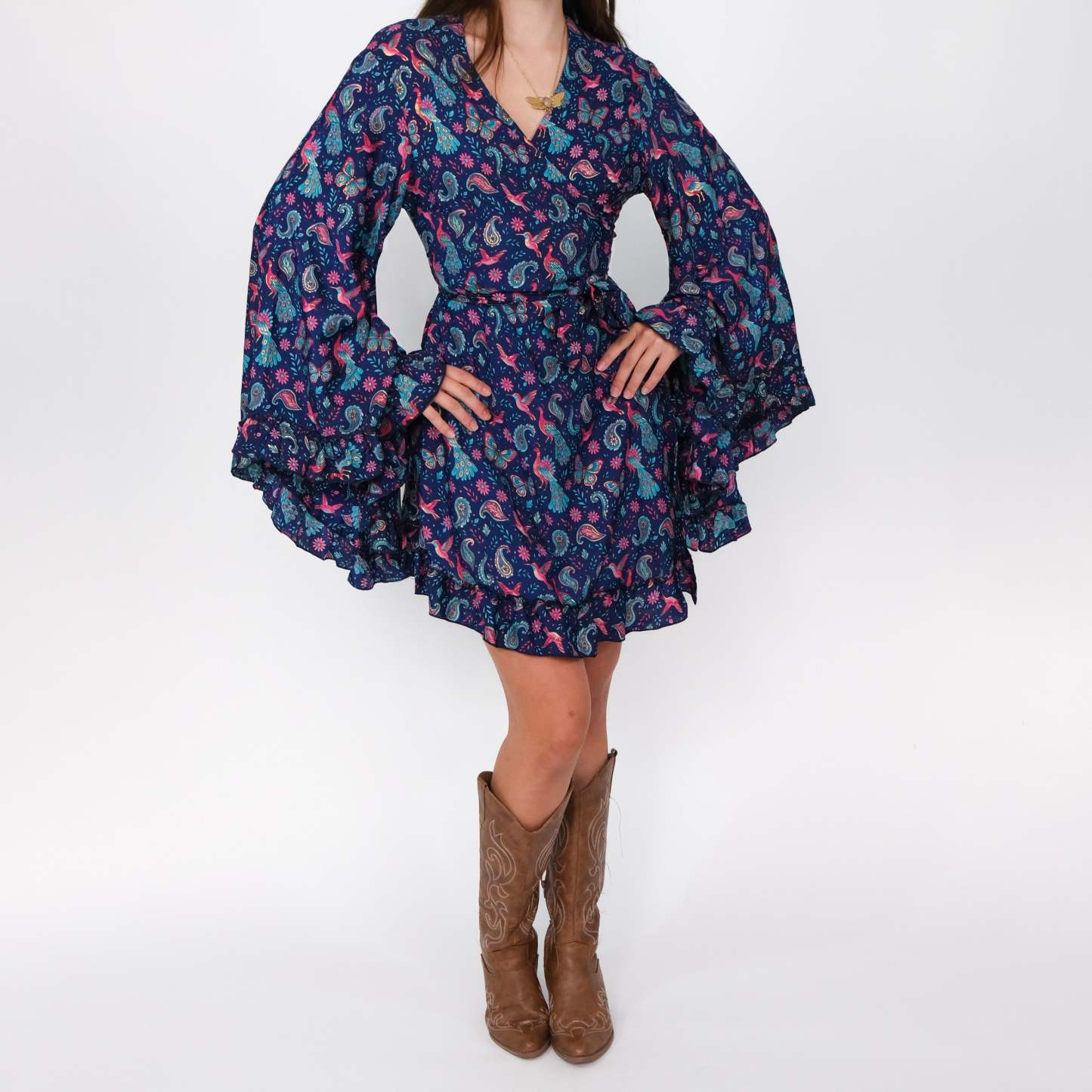 Fairy Meadow Wrap Dress