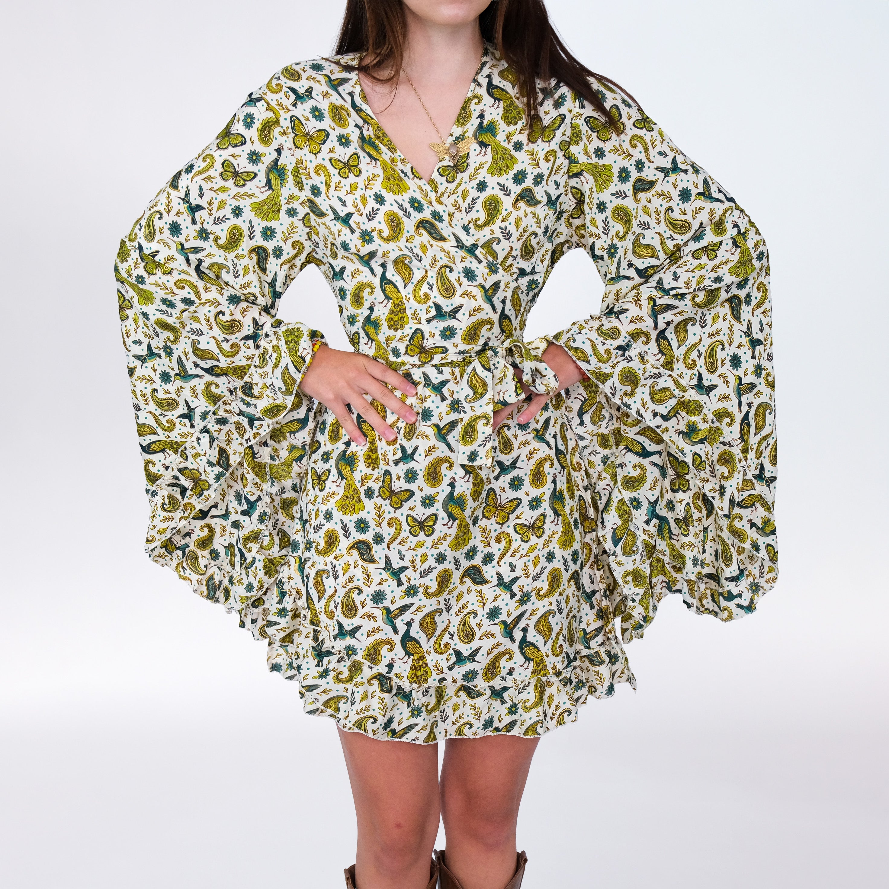 Fairy Meadow Wrap Dress
