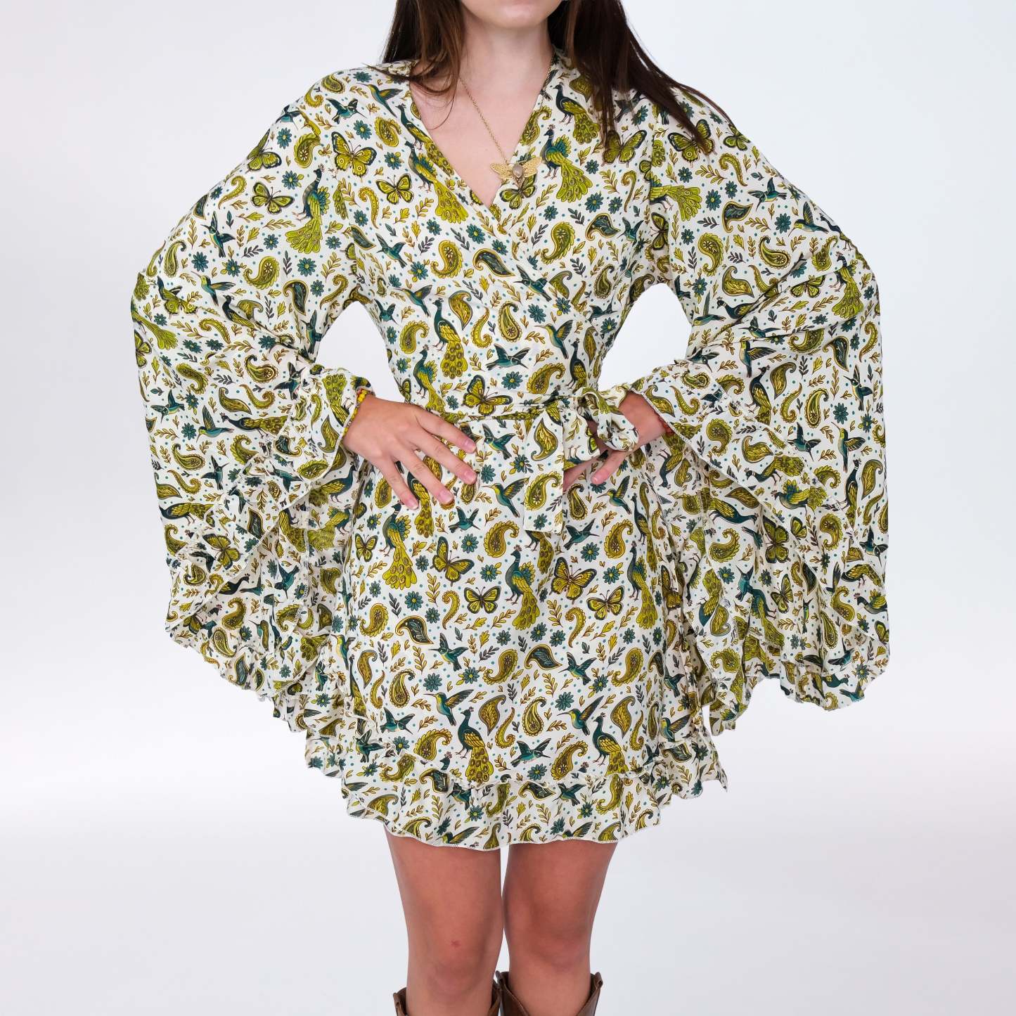 Fairy Meadow Wrap Dress