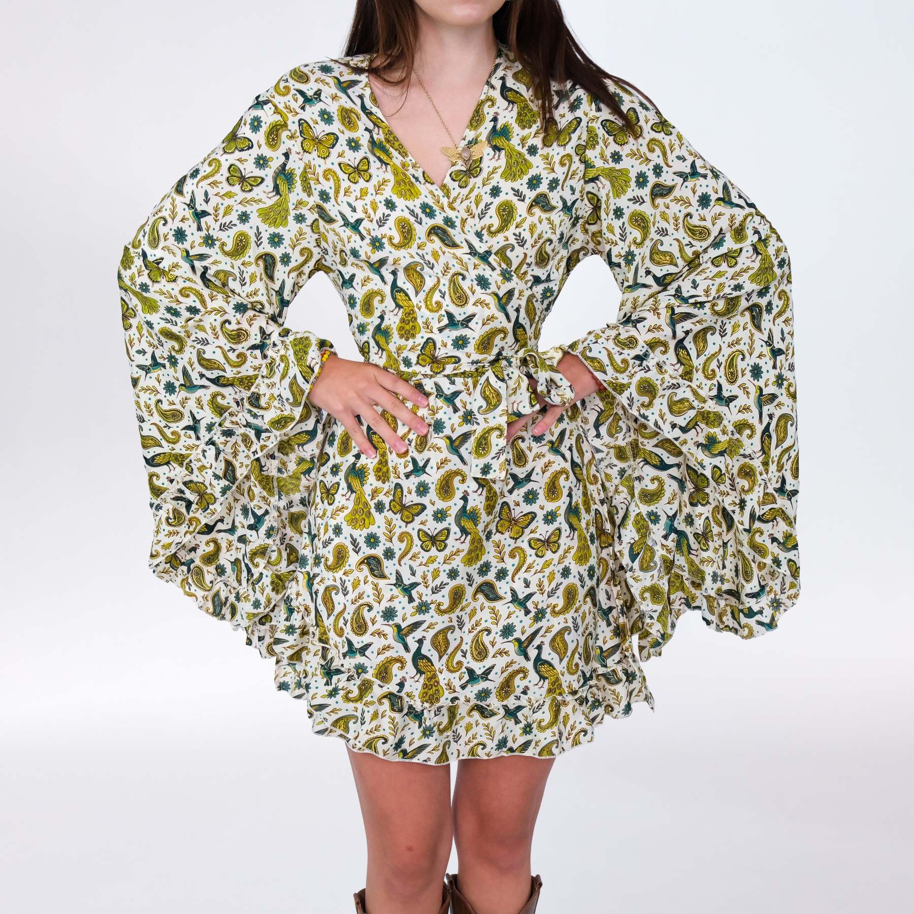 Fairy Meadow Wrap Dress