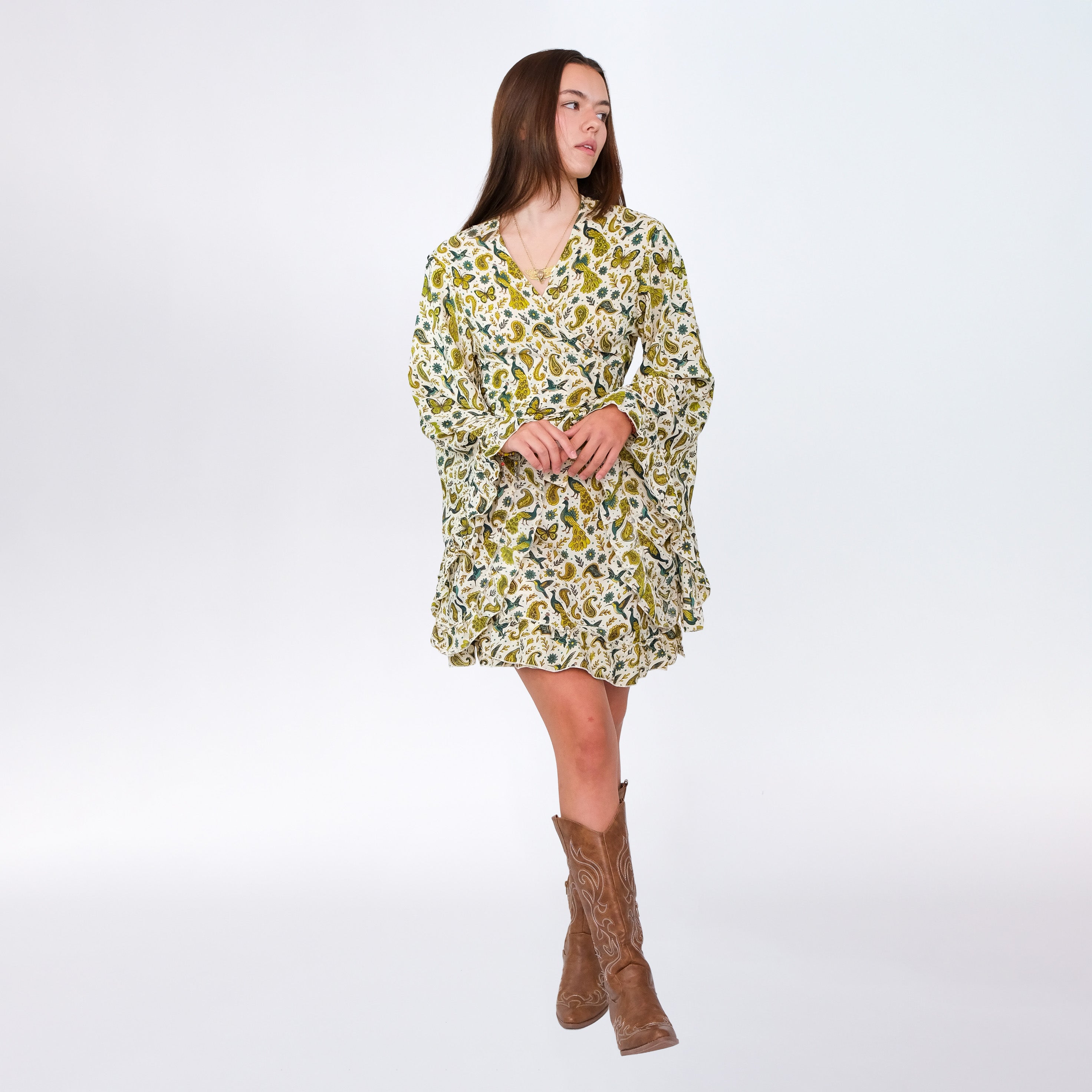 Fairy Meadow Wrap Dress