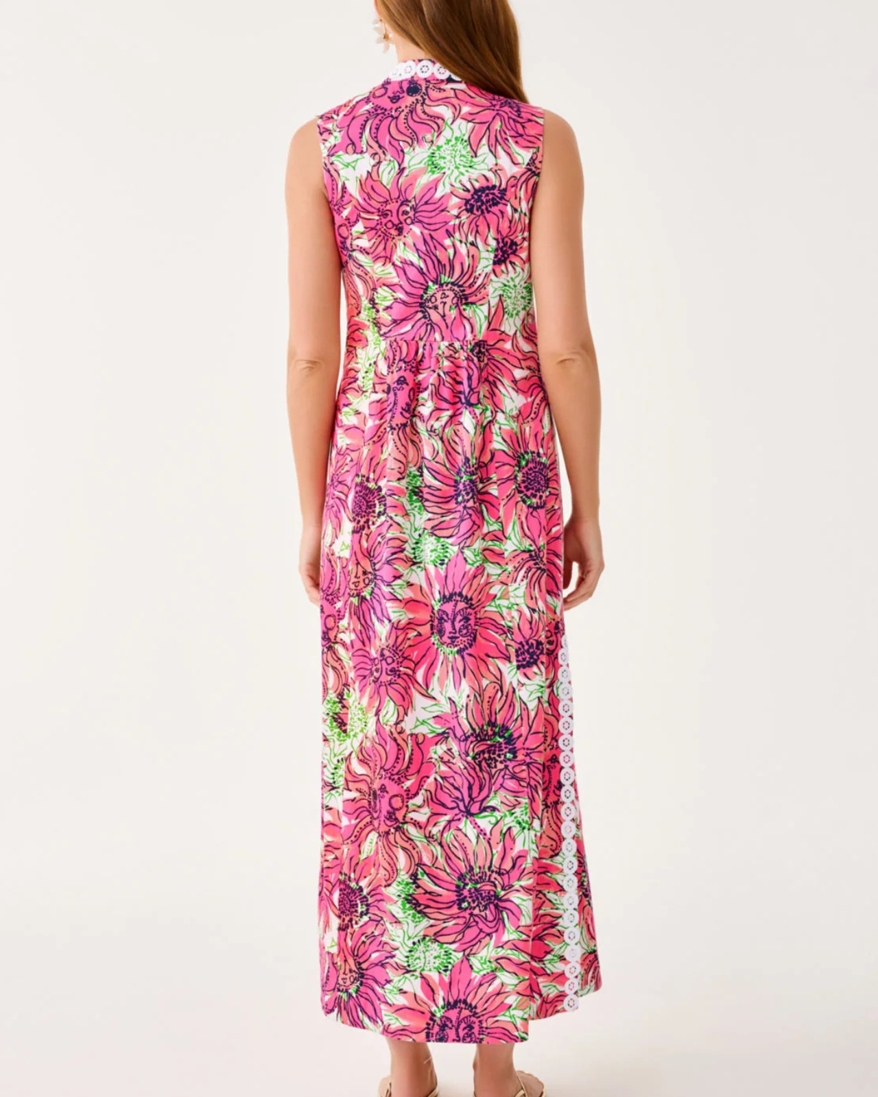 In Coconut Shine Your Bright button cape dress