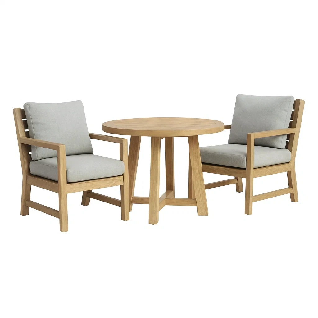Mobilier de jardin,Ensemble table et chaises - Dineture