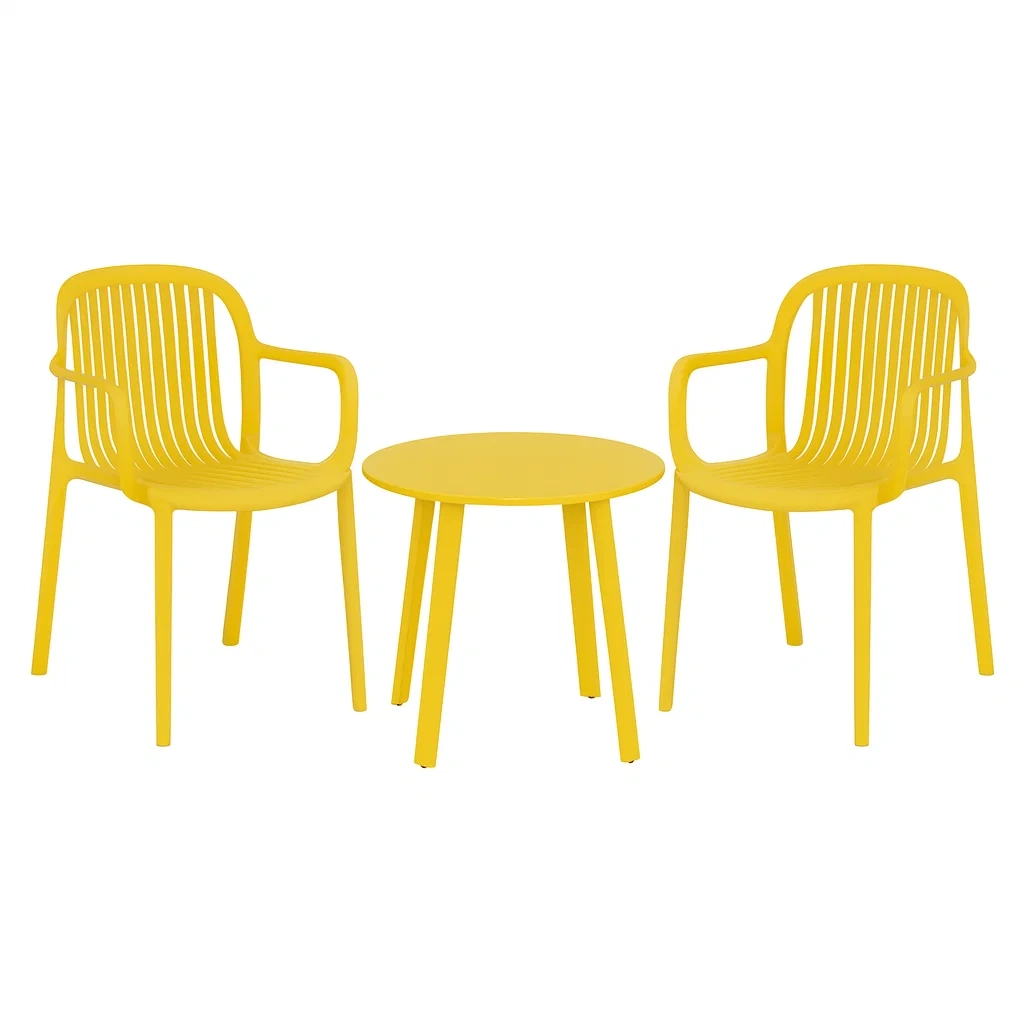 Mobilier de jardin,Ensemble table et chaises - Dineture