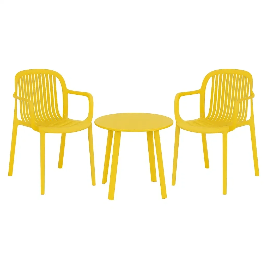 Mobilier de jardin,Ensemble table et chaises - Dineture