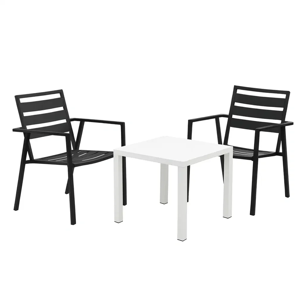 Mobilier de jardin,Ensemble table et chaises - Dineture