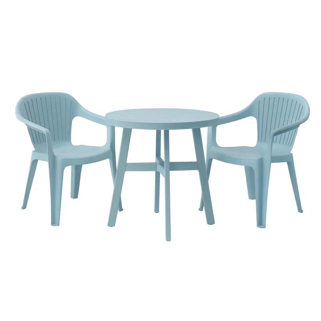 Mobilier de jardin,Ensemble table et chaises - Dineture