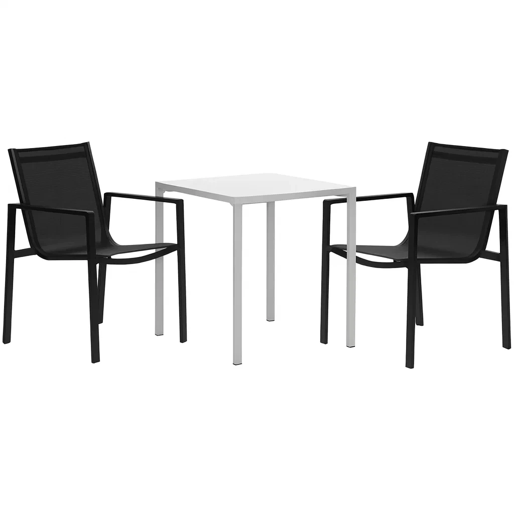 Mobilier de jardin,Ensemble table et chaises - Dineture