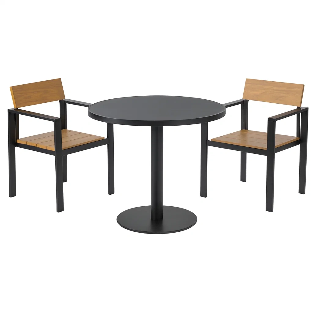 Mobilier de jardin,Ensemble table et chaises - Dineture