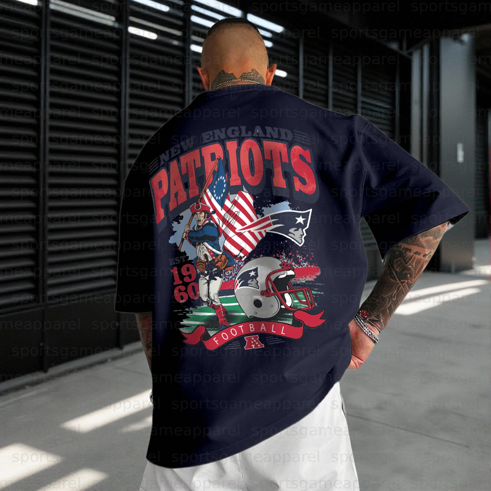 Unisex "New England Patriots" Inspired Trendy T-shirt