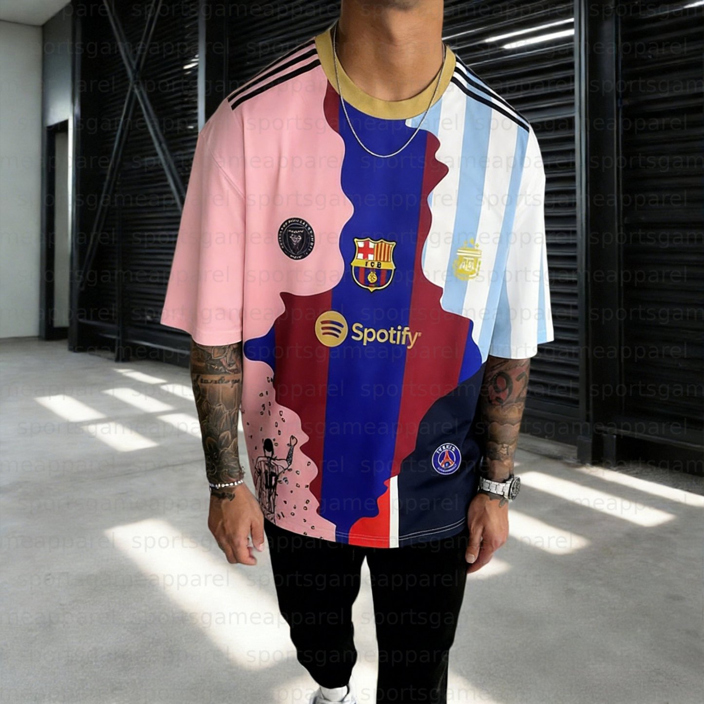 Unisex "Barcelona" Inspired Trendy T-shirt