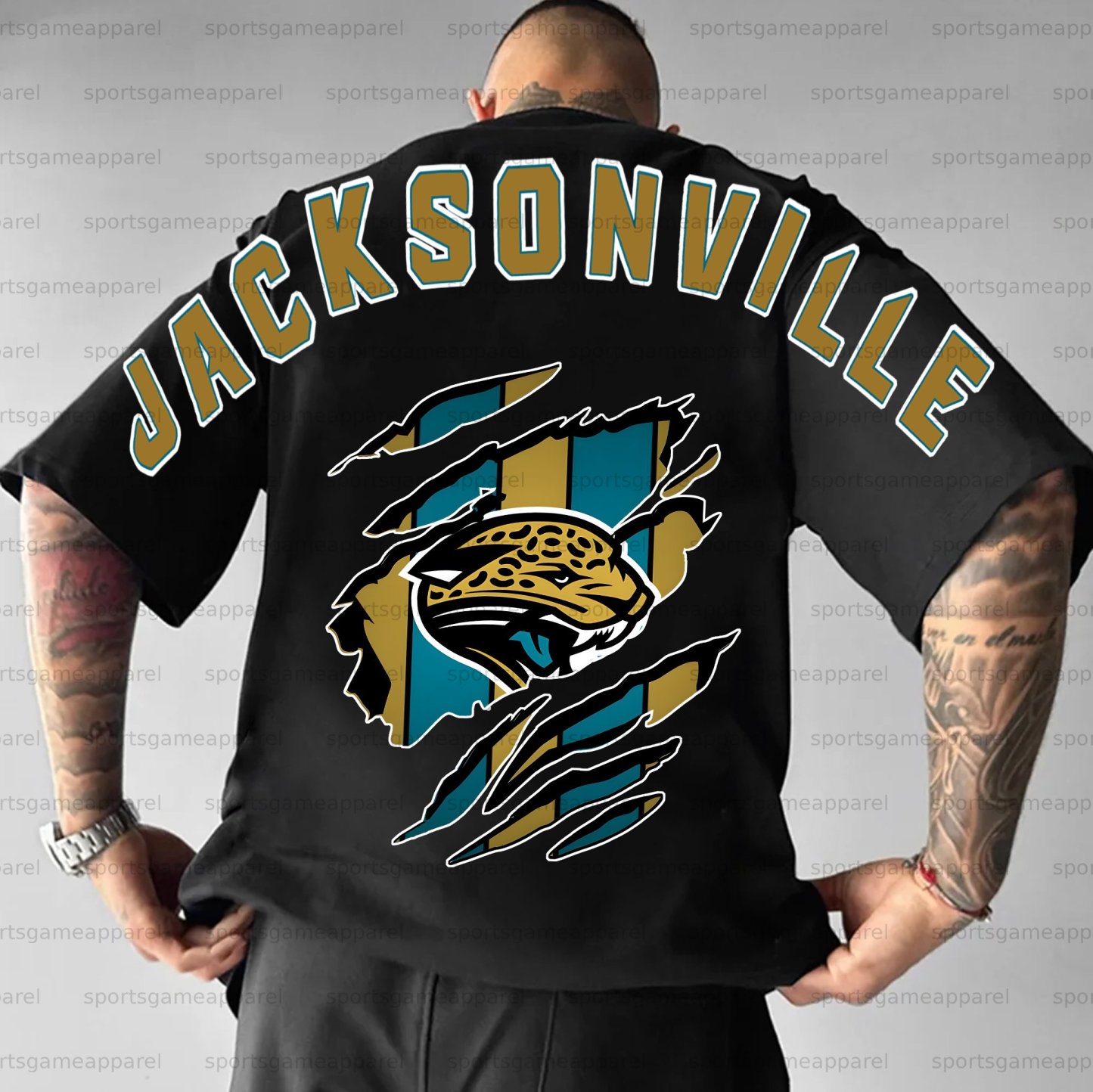 Unisex "Jacksonville Jaguars" Inspired Trendy T-shirt