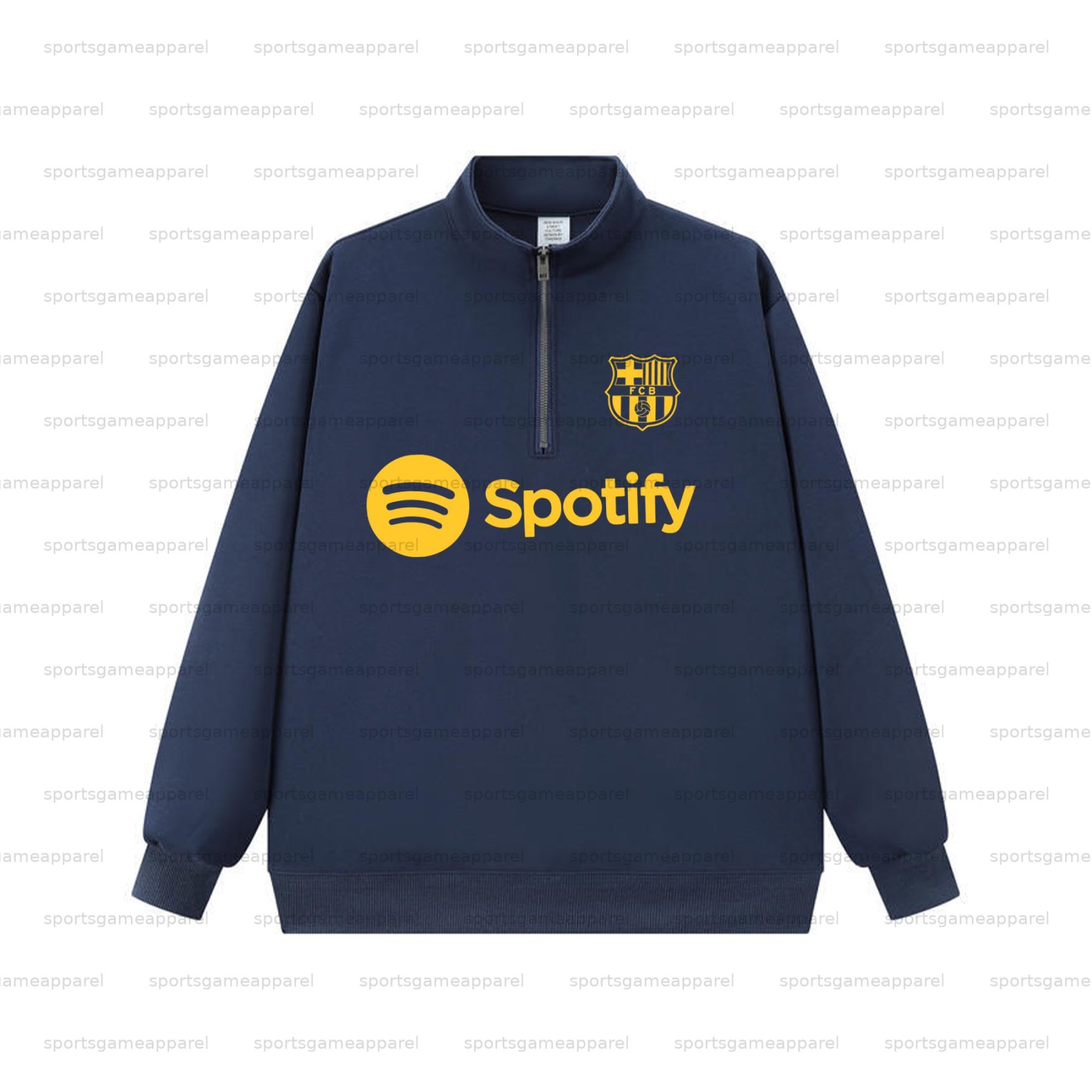 Unisex "UEFA " Graphic Streetwear Vintage  Zip-up Sweatshirt