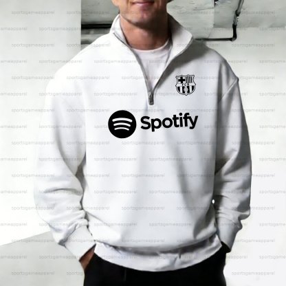 Unisex "UEFA " Graphic Streetwear Vintage  Zip-up Sweatshirt