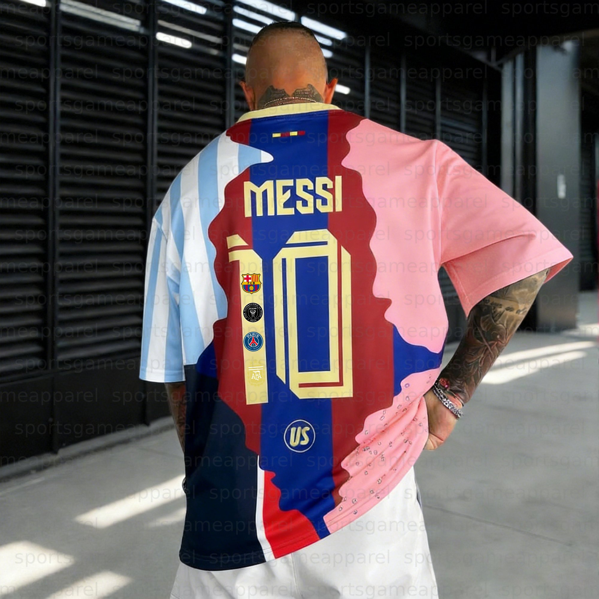 Unisex "Barcelona" Inspired Trendy T-shirt