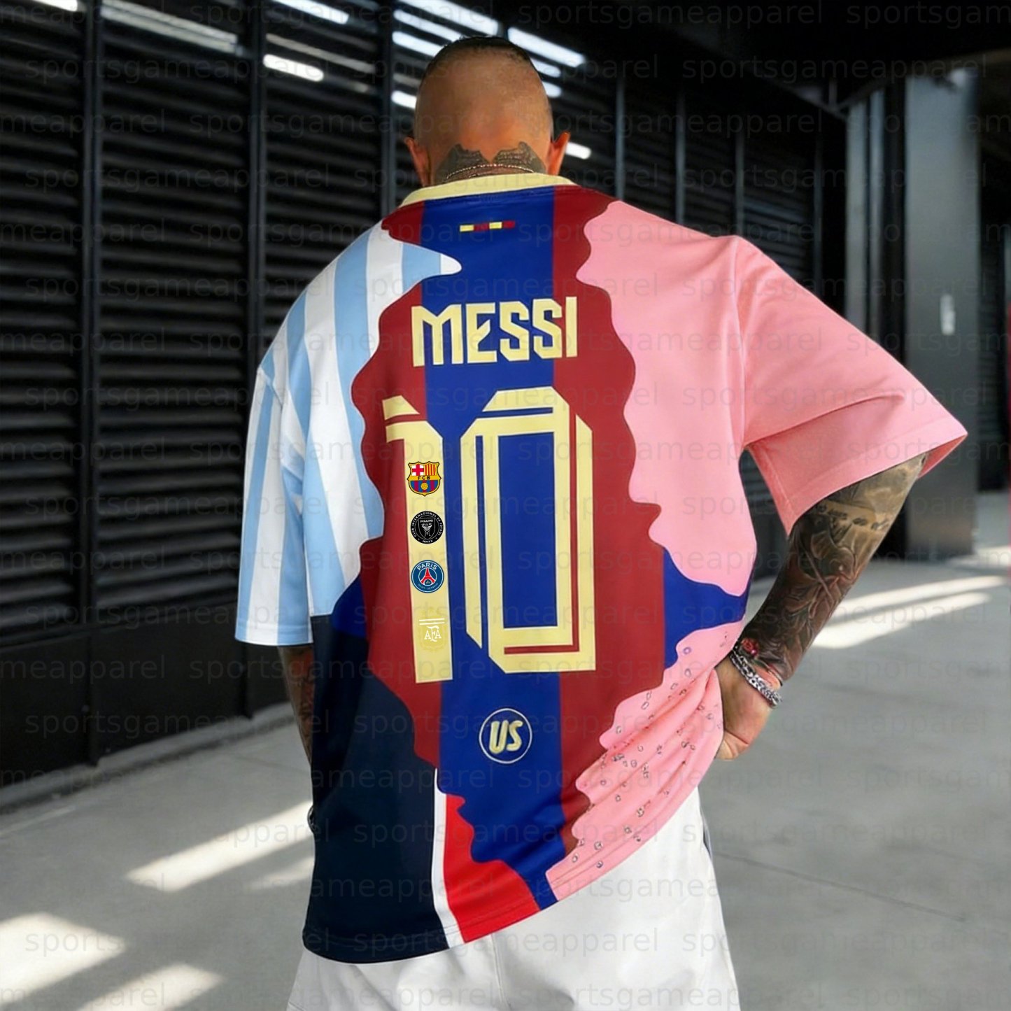 Unisex "Barcelona" Inspired Trendy T-shirt