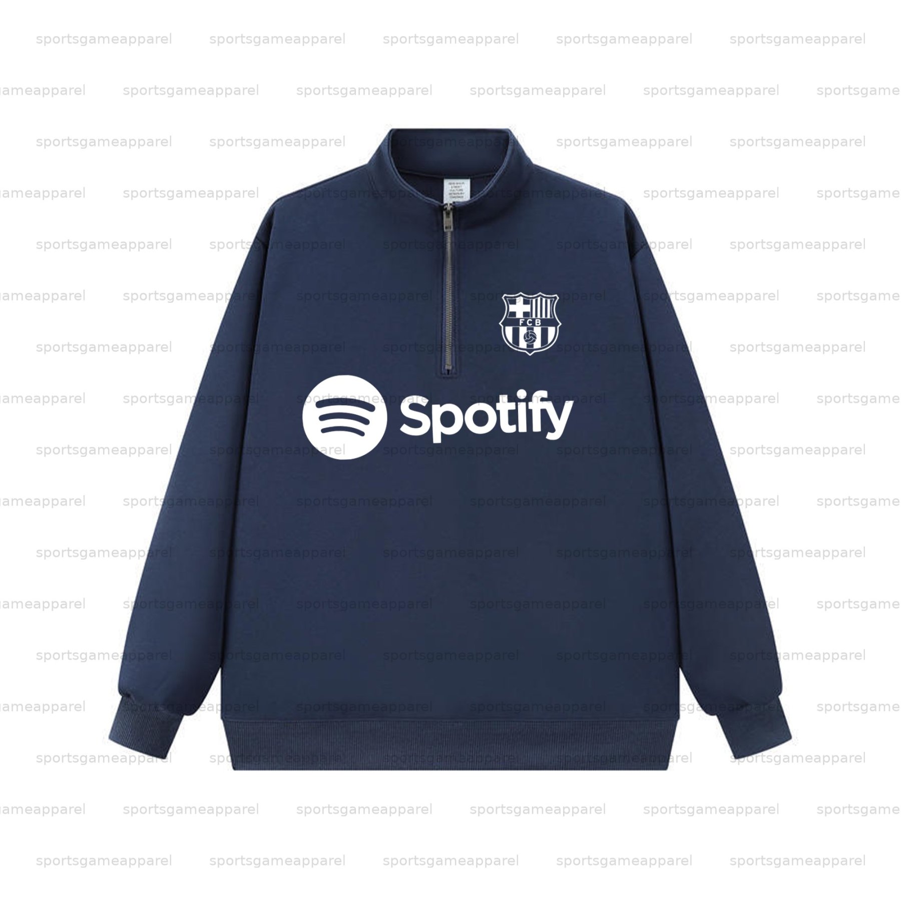 Unisex "UEFA " Graphic Streetwear Vintage  Zip-up Sweatshirt