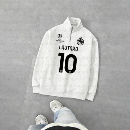 Unisex "UEFA " Graphic Streetwear Vintage  Zip-up Sweatshirt