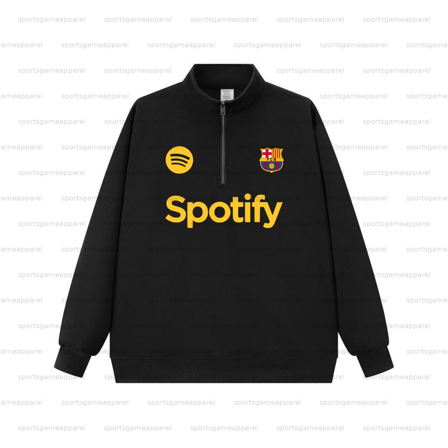 Unisex "UEFA " Graphic Streetwear Vintage  Zip-up Sweatshirt