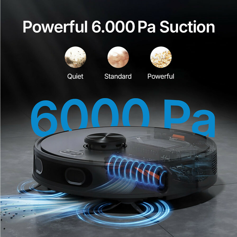 Robot Vacuum V8 Pro – Fully Automatic Cleaning with Mopping Function, Intelligent Navigation & App Control Engineered for Effortless Cleaning