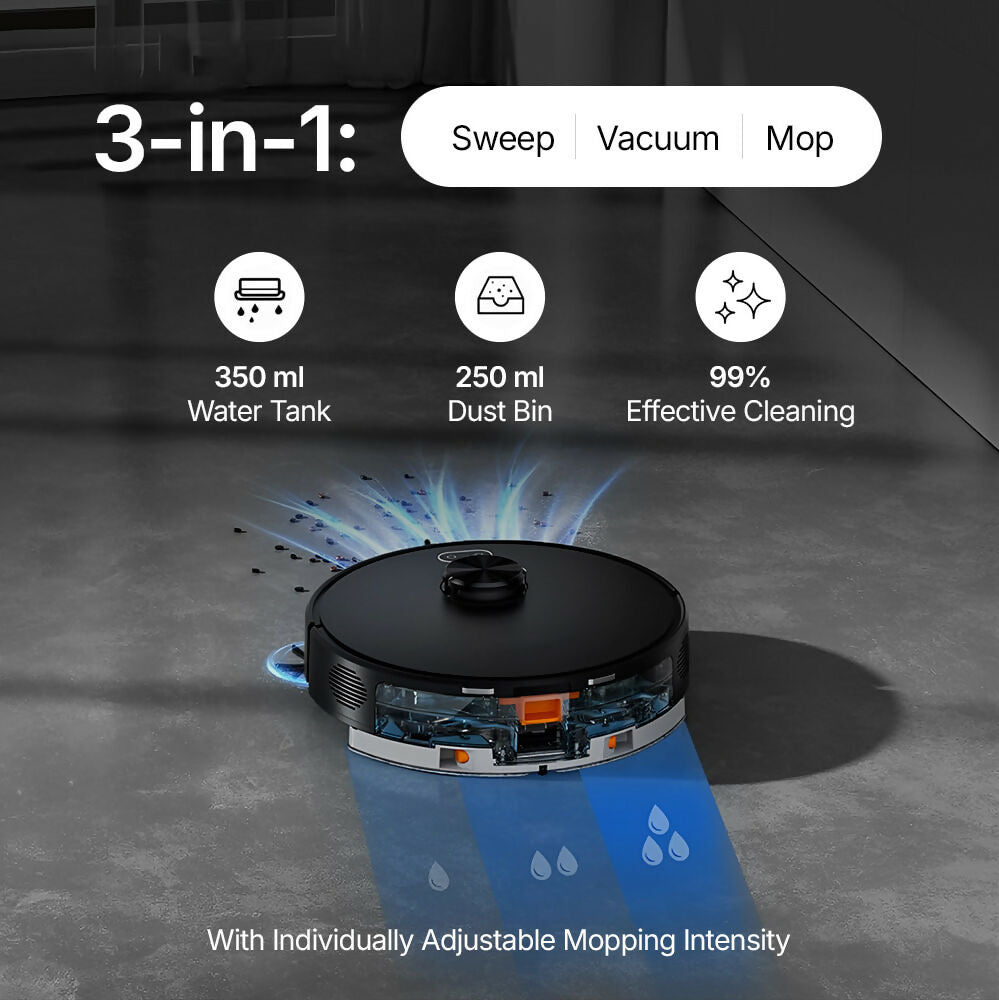 Robot Vacuum V8 Pro – Fully Automatic Cleaning with Mopping Function, Intelligent Navigation & App Control Engineered for Effortless Cleaning