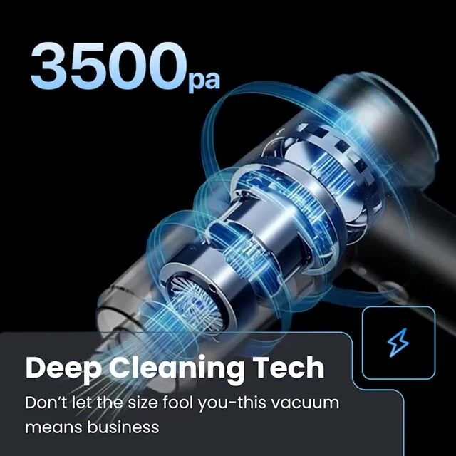 Small but Mighty: Handheld Vacuum that Sweeps the House Clean