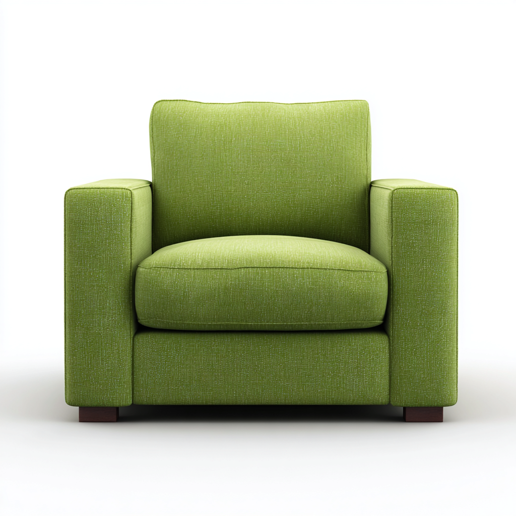 Fauteuil-Tissu-85X90X92 Cm-Vert-Style Moderne-Nestlearo