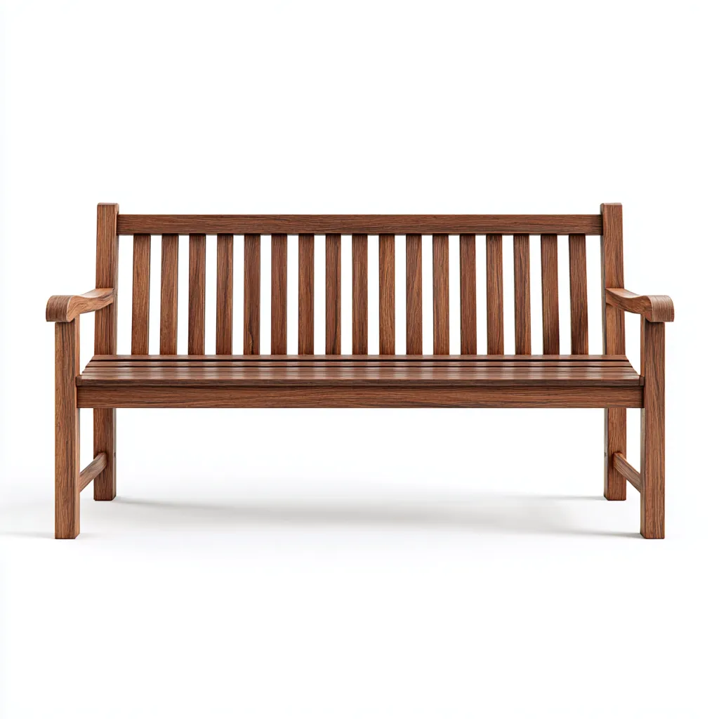 Banc De Jardin Bois 130X55X90 Cm - Brun - Design Classique-Nestlearo