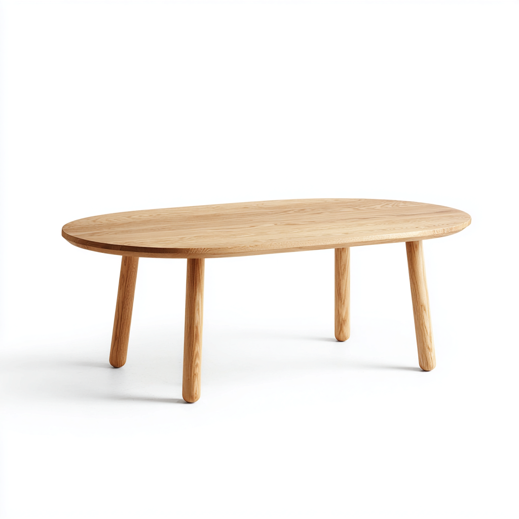 Table De Jardin Bois 100X55X40 Cm - Bois Naturel - Usage Extérieur - Style Moderne-Nestlearo