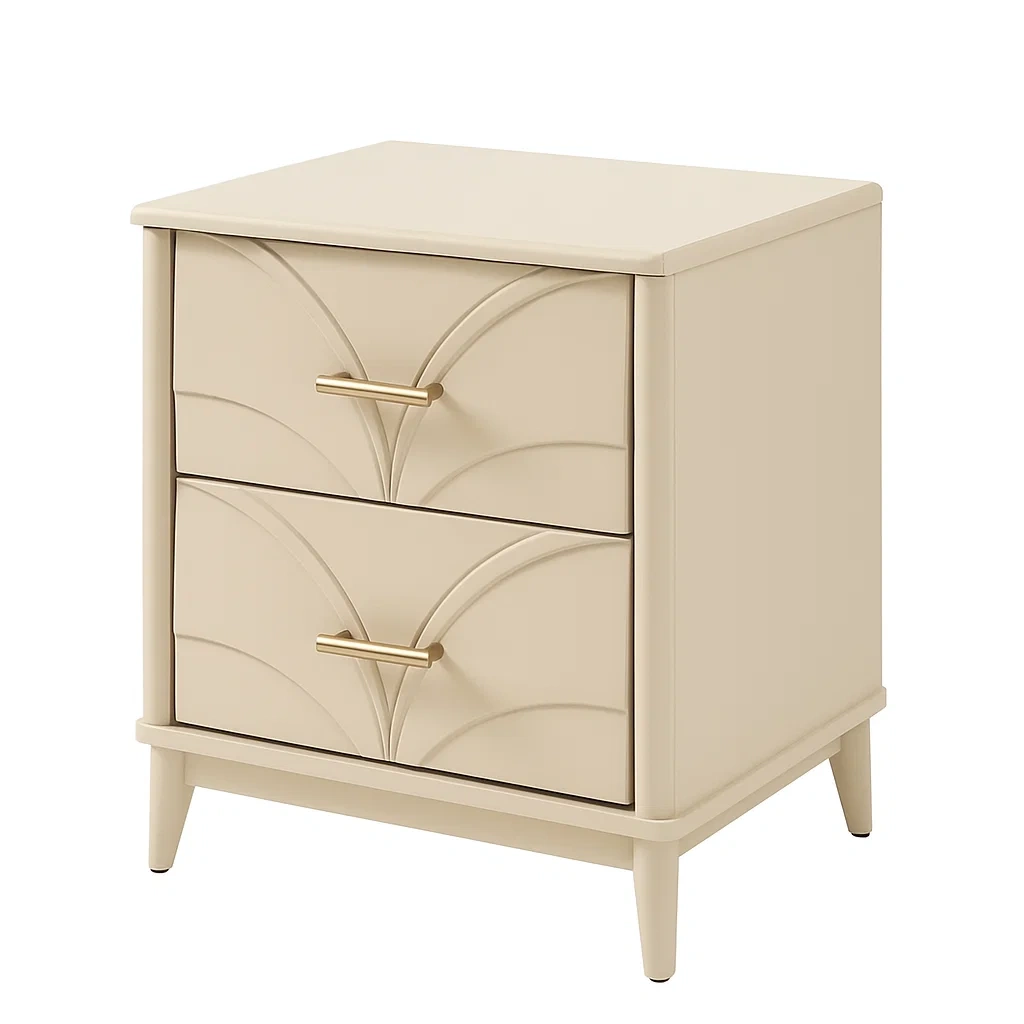 Mobilier de chambre,Table de chevet - domolure