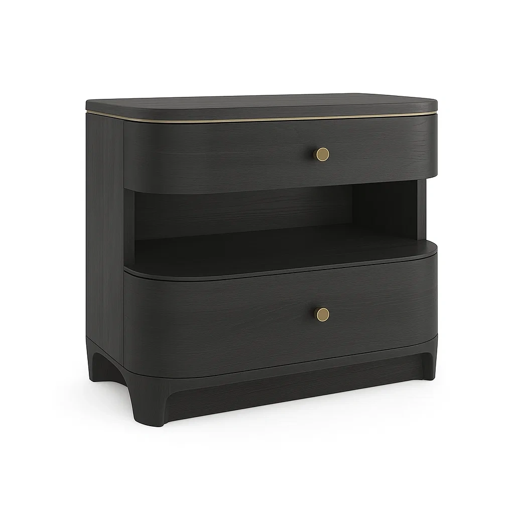 Mobilier de chambre,Table de chevet - domolure