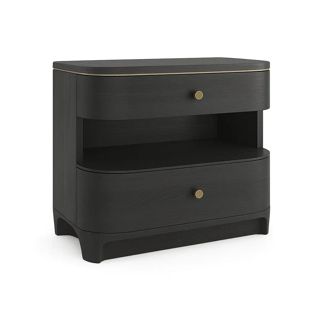 Mobilier de chambre,Table de chevet - domolure