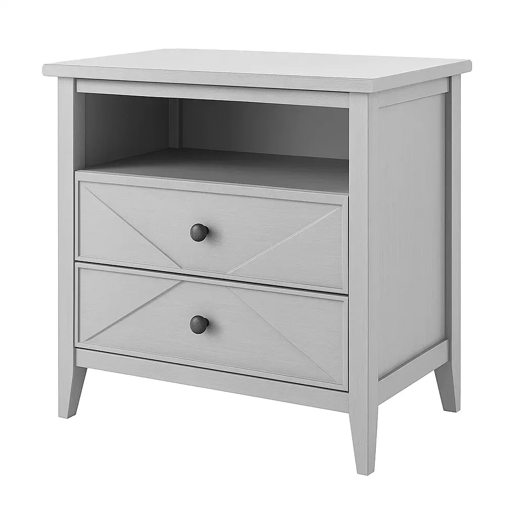 Mobilier de chambre,Table de chevet - domolure