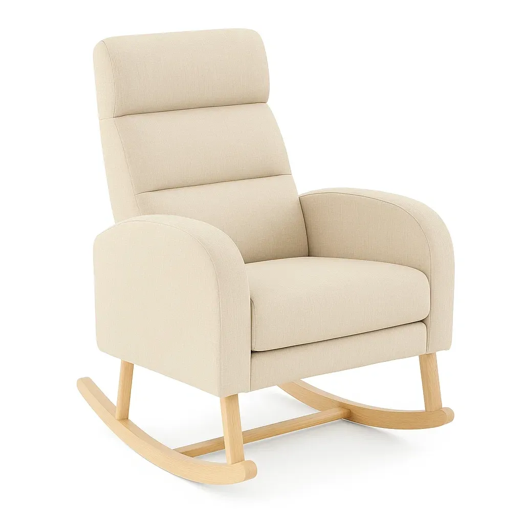 Mobilier de salon,Fauteuil à bascule - domolure