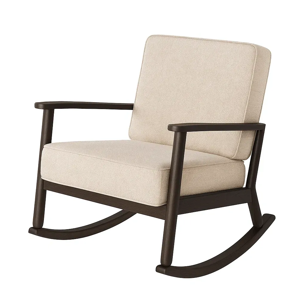 Mobilier de salon,Fauteuil à bascule - domolure