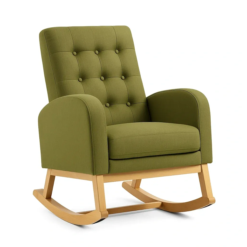 Mobilier de salon,Fauteuil à bascule - domolure