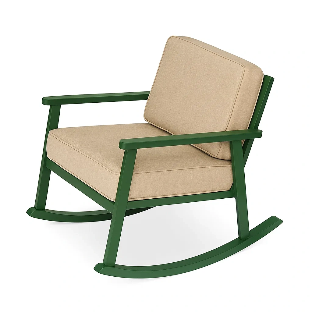 Mobilier de salon,Fauteuil à bascule - domolure