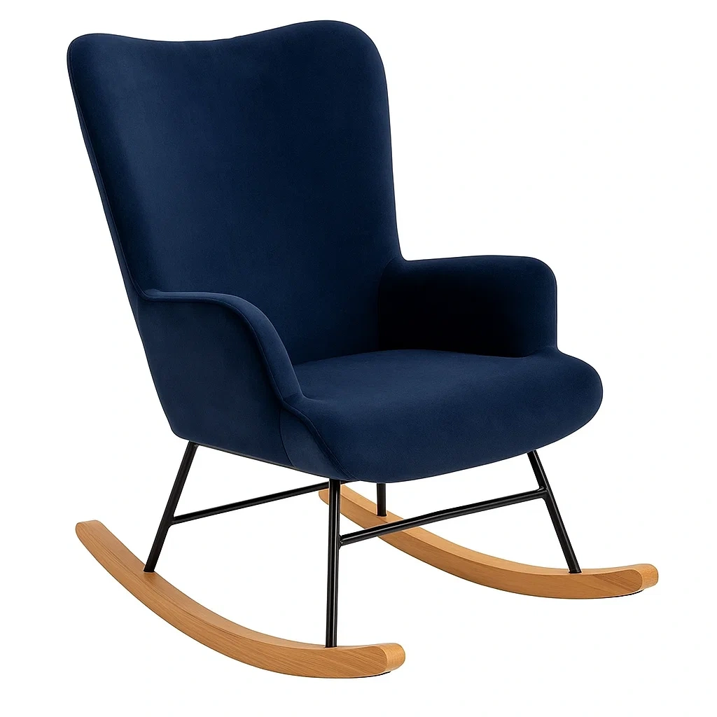 Mobilier de salon,Fauteuil à bascule - domolure